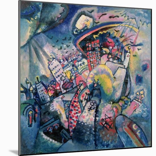 Moscow I, 1916-Wassily Kandinsky-Mounted Giclee Print