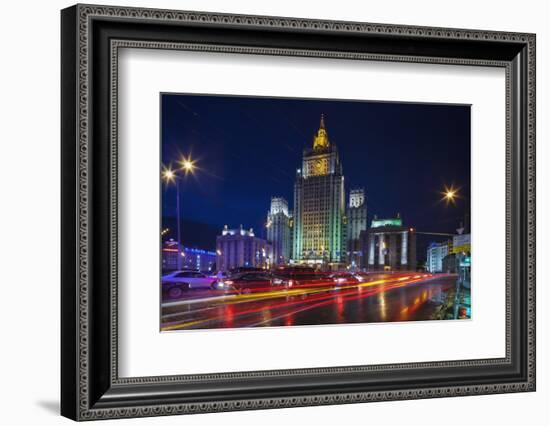 Moscow in Russia-Jon Hicks-Framed Photographic Print