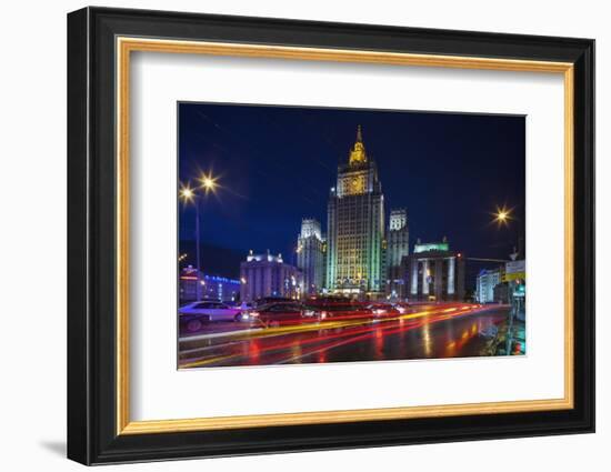 Moscow in Russia-Jon Hicks-Framed Photographic Print