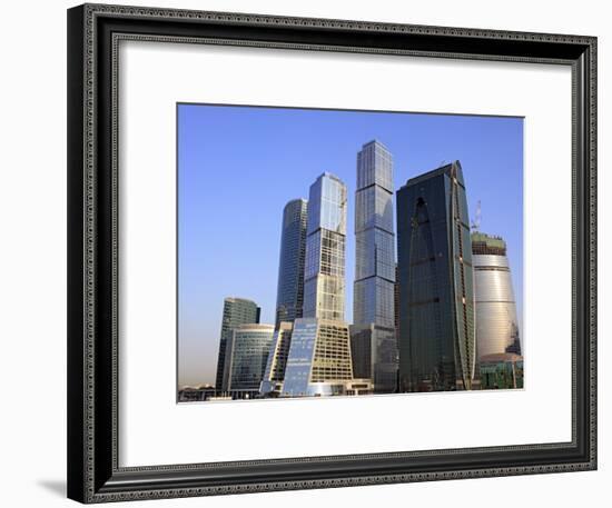 Moscow International Business Center (Moscow-City), Moscow, Russia-Ivan Vdovin-Framed Photographic Print