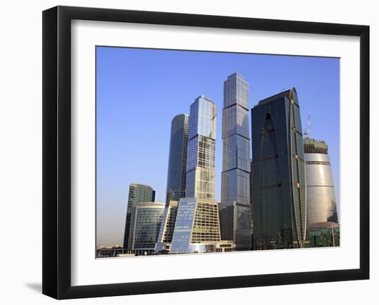 Moscow International Business Center (Moscow-City), Moscow, Russia-Ivan Vdovin-Framed Photographic Print