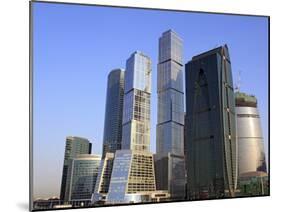 Moscow International Business Center (Moscow-City), Moscow, Russia-Ivan Vdovin-Mounted Photographic Print