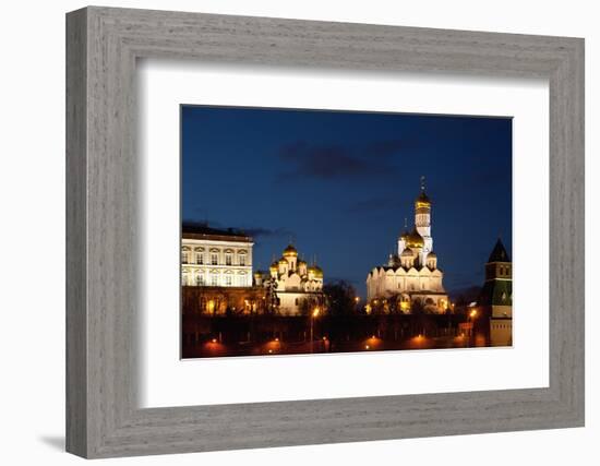 Moscow, Kremlin, Cathedral of the Annunciation and Cathedral of the Archangel-Catharina Lux-Framed Photographic Print