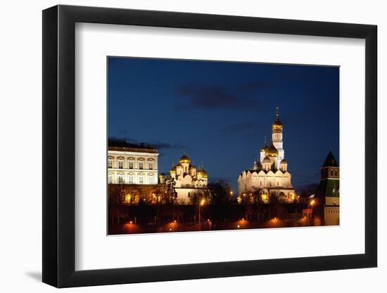 Moscow, Kremlin, Cathedral of the Annunciation and Cathedral of the Archangel-Catharina Lux-Framed Photographic Print