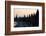 Moscow, Kremlin Shore, Riverside Road, Dusk, Silhouettes-Catharina Lux-Framed Photographic Print