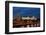 Moscow, Kremlin, View from the Moskva Shore, at Night-Catharina Lux-Framed Photographic Print