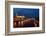 Moscow, Kremlin, View from the Moskwa Bridge, by Night-Catharina Lux-Framed Photographic Print