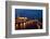 Moscow, Kremlin, View from the Moskwa Bridge, by Night-Catharina Lux-Framed Photographic Print