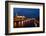 Moscow, Kremlin, View from the Moskwa Bridge, by Night-Catharina Lux-Framed Photographic Print