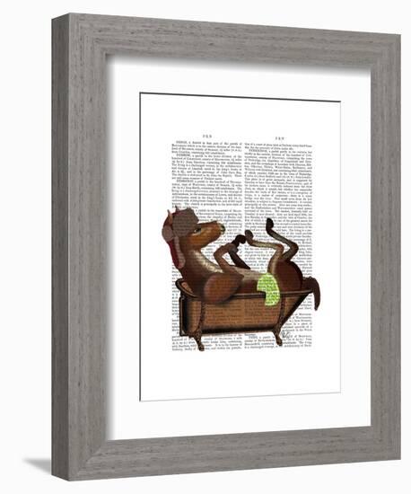 Moscow Mule-Fab Funky-Framed Art Print