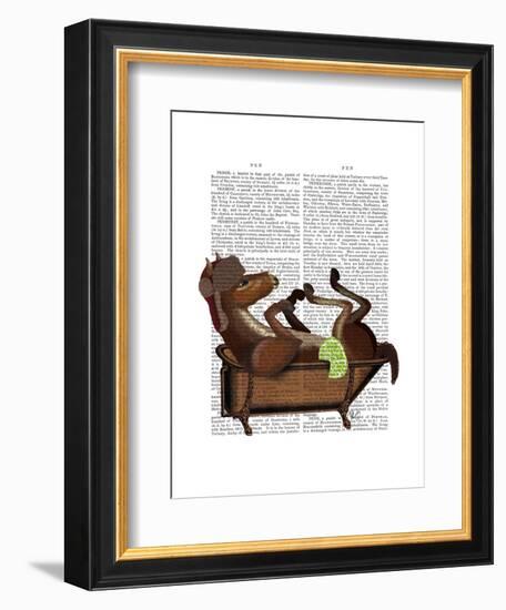 Moscow Mule-Fab Funky-Framed Art Print