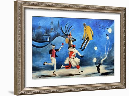 Moscow Night-Vaan Manoukian-Framed Art Print