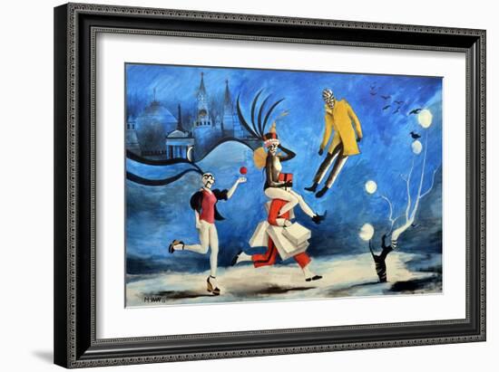 Moscow Night-Vaan Manoukian-Framed Art Print