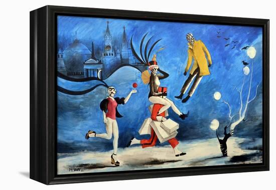 Moscow Night-Vaan Manoukian-Framed Stretched Canvas