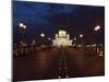 Moscow, Panorama, Christ the Savior Cathedral, by Night-Catharina Lux-Mounted Photographic Print