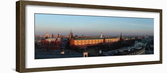 Moscow, Panorama, Kremlin, Overview, Dusk-Catharina Lux-Framed Photographic Print