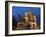 Moscow, Panorama, Red Square, Saint Basil's Cathedral, Evening-Catharina Lux-Framed Photographic Print