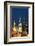 Moscow, Red Square, Kremlin Towers, at Night-Catharina Lux-Framed Photographic Print