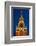 Moscow, Red Square, Redeemer Tower, at Night-Catharina Lux-Framed Photographic Print