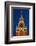 Moscow, Red Square, Redeemer Tower, at Night-Catharina Lux-Framed Photographic Print