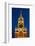 Moscow, Red Square, Redeemer Tower, at Night-Catharina Lux-Framed Photographic Print