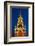 Moscow, Red Square, Redeemer Tower, at Night-Catharina Lux-Framed Photographic Print