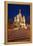 Moscow, Red Square, Saint Basil's Cathedral, by Night-Catharina Lux-Framed Premier Image Canvas