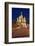 Moscow, Red Square, Saint Basil's Cathedral, by Night-Catharina Lux-Framed Photographic Print