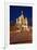 Moscow, Red Square, Saint Basil's Cathedral, by Night-Catharina Lux-Framed Photographic Print