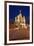 Moscow, Red Square, Saint Basil's Cathedral, by Night-Catharina Lux-Framed Photographic Print