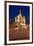 Moscow, Red Square, Saint Basil's Cathedral, by Night-Catharina Lux-Framed Photographic Print