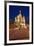 Moscow, Red Square, Saint Basil's Cathedral, by Night-Catharina Lux-Framed Photographic Print