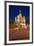 Moscow, Red Square, Saint Basil's Cathedral, by Night-Catharina Lux-Framed Photographic Print