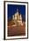 Moscow, Red Square, Saint Basil's Cathedral, by Night-Catharina Lux-Framed Photographic Print