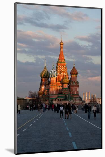 Moscow, Red Square, Saint Basil's Cathedral-Catharina Lux-Mounted Photographic Print