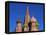 Moscow, Red Square, St Basil's Cathedral, Russia-Nick Laing-Framed Premier Image Canvas