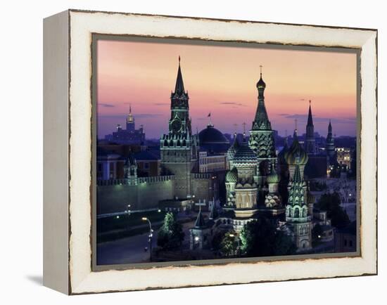 Moscow St Basils 1-Charles Bowman-Framed Premier Image Canvas