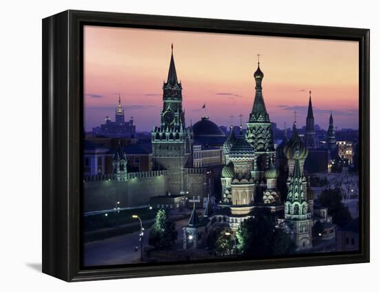 Moscow St Basils 1-Charles Bowman-Framed Premier Image Canvas