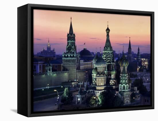 Moscow St Basils 1-Charles Bowman-Framed Premier Image Canvas