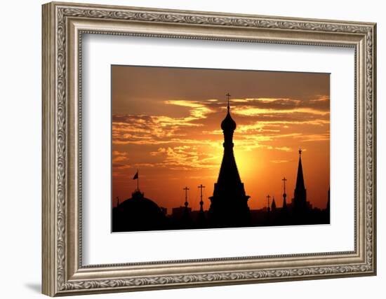 Moscow St Basils-Charles Bowman-Framed Photographic Print