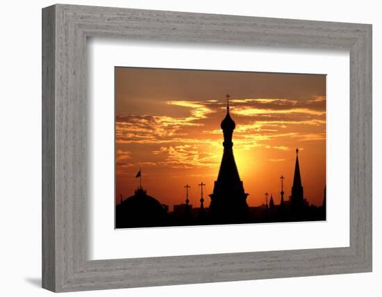 Moscow St Basils-Charles Bowman-Framed Photographic Print