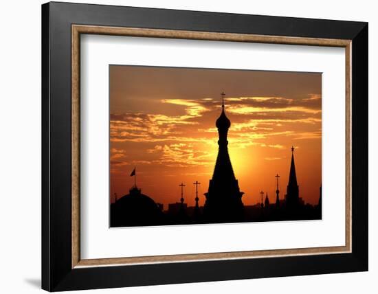 Moscow St Basils-Charles Bowman-Framed Photographic Print