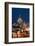 Moscow, Stalin Building, Red Square, Dusk-Catharina Lux-Framed Photographic Print