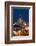 Moscow, Stalin Building, Red Square, Dusk-Catharina Lux-Framed Photographic Print