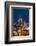 Moscow, Stalin Building, Red Square, Dusk-Catharina Lux-Framed Photographic Print