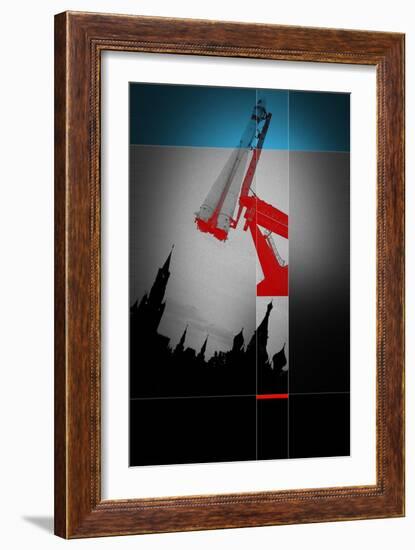 Moscow Sunrise-NaxArt-Framed Art Print