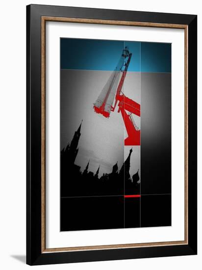 Moscow Sunrise-NaxArt-Framed Art Print