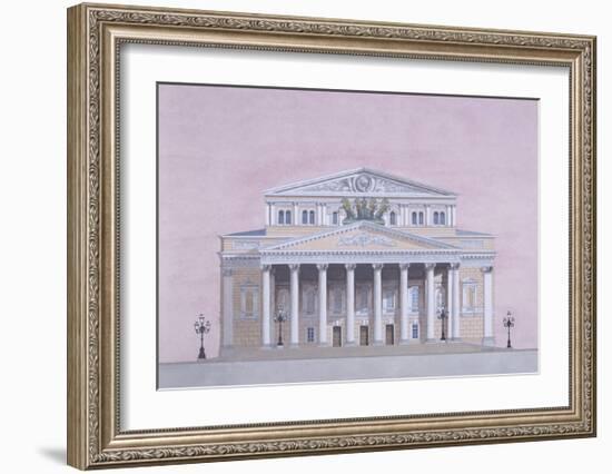 Moscow-Andras Kaldor-Framed Premium Giclee Print