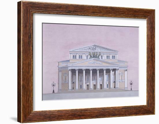 Moscow-Andras Kaldor-Framed Premium Giclee Print