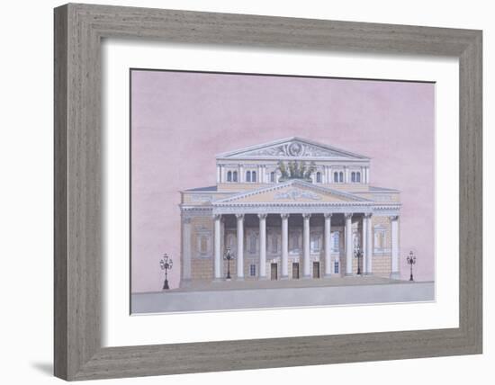 Moscow-Andras Kaldor-Framed Premium Giclee Print